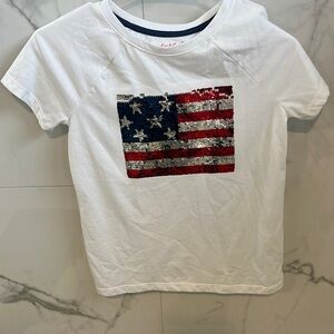 Youth 4th of July t-shirt- USA flag ♥️💙